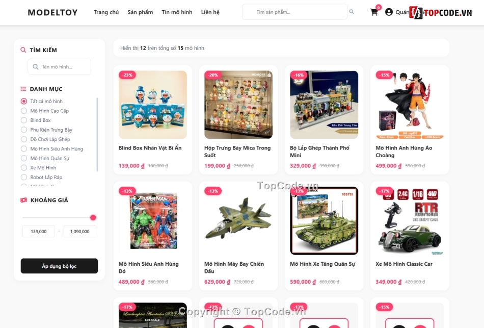 code đồ án,code bán đồ,code bán đồ chơi